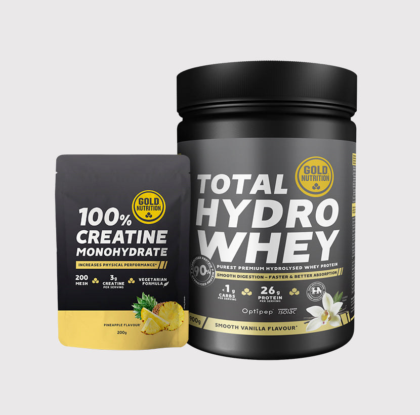 100% Creatine Monohydrate + Total Hydro Whey